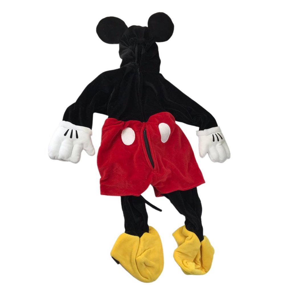 Halloween Costume Mickey Mouse Disney Store Black Red Full Body Outfit 18-24 mos